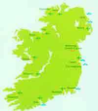 irish map