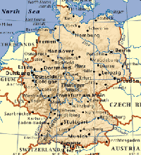 german map